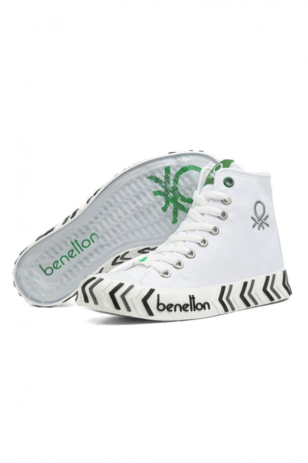 United Colors of Benetton Beyaz Kadın Sneaker 30625